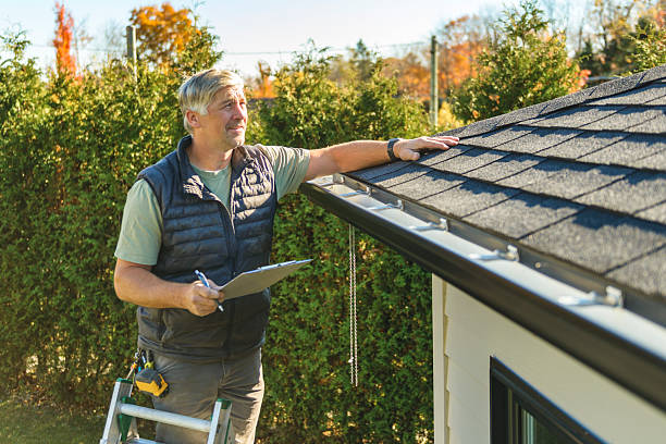 Professional Roofing technician working in Glenwood, NC